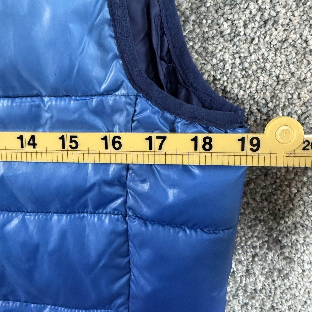 Jackson Hole Outdoorwear Women's Large Blue Ombre Puffer Vest Full Zip - Picture 9 of 10